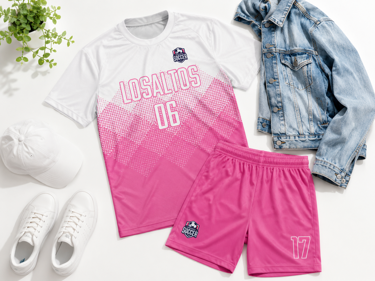 Casual soccer kit outfit